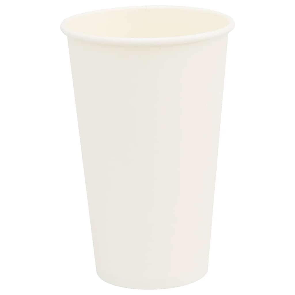 kaffekopper af papir med låg 1000 stk. 16oz 400ml