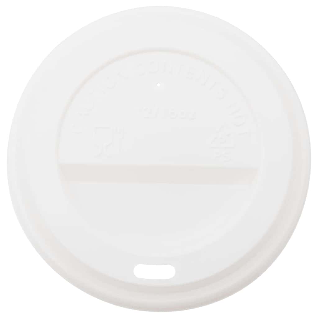 kaffekopper af papir med låg 1000 stk. 16oz 400ml