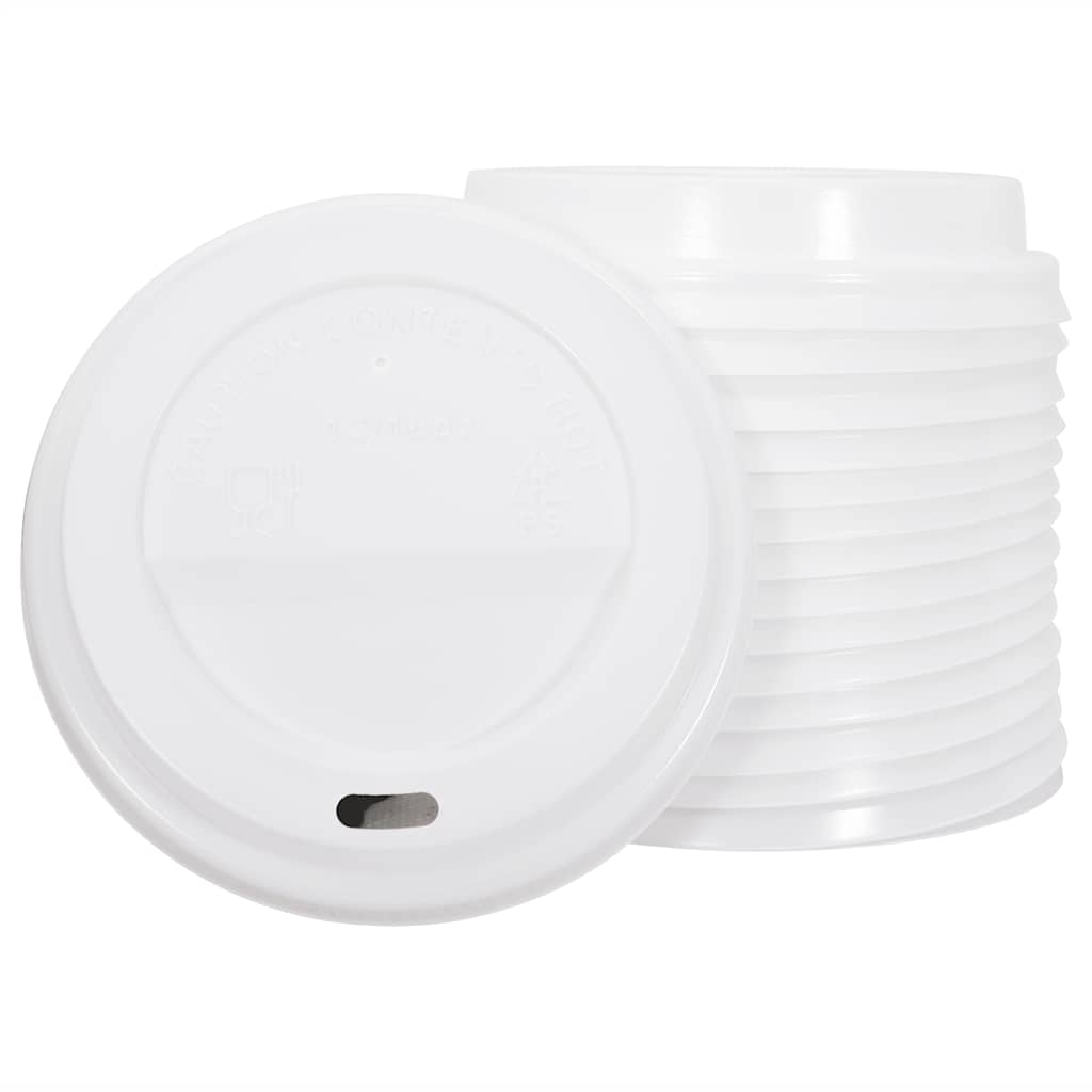 kaffekopper af papir med låg 1000 stk. 16oz 400ml