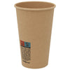 kaffekopper af papir med låg 1000 stk. 16oz 400ml