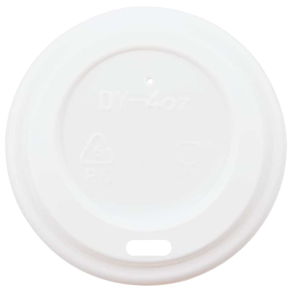kaffekopper af papir med låg 1000 stk. 4oz 100ml