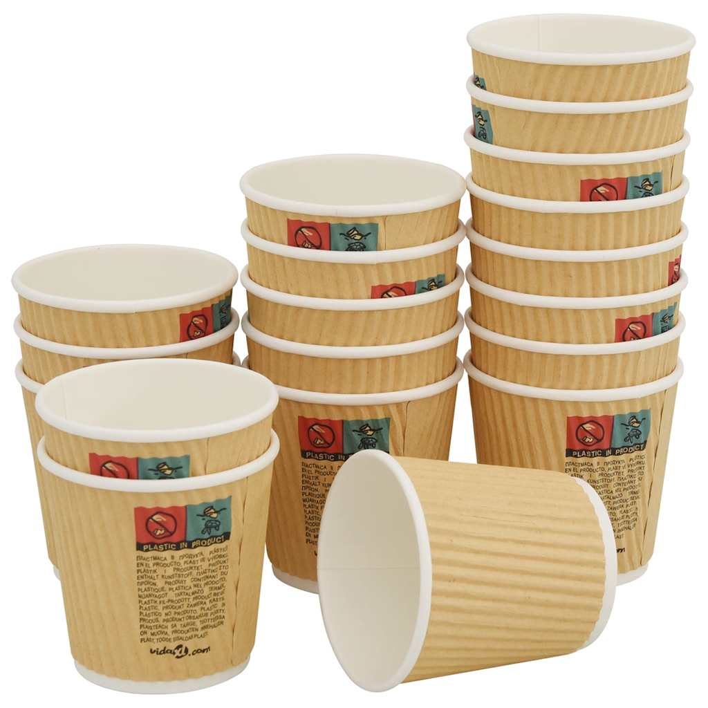 kaffekopper af papir med låg 1000 stk. 4oz 100ml