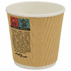 kaffekopper af papir med låg 1000 stk. 4oz 100ml