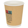 kaffekopper af papir med låg 1000 stk. 8oz 200ml