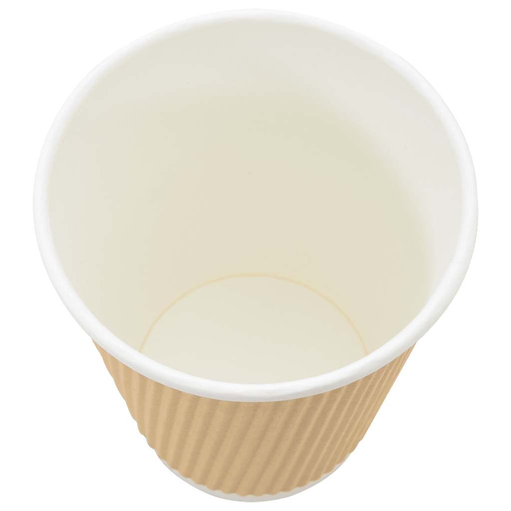 kaffekopper af papir med låg 1000 stk. 12oz 300ml