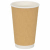 kaffekopper af papir med låg 1000 stk. 16oz 400ml
