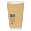 kaffekopper af papir med låg 1000 stk. 16oz 400ml