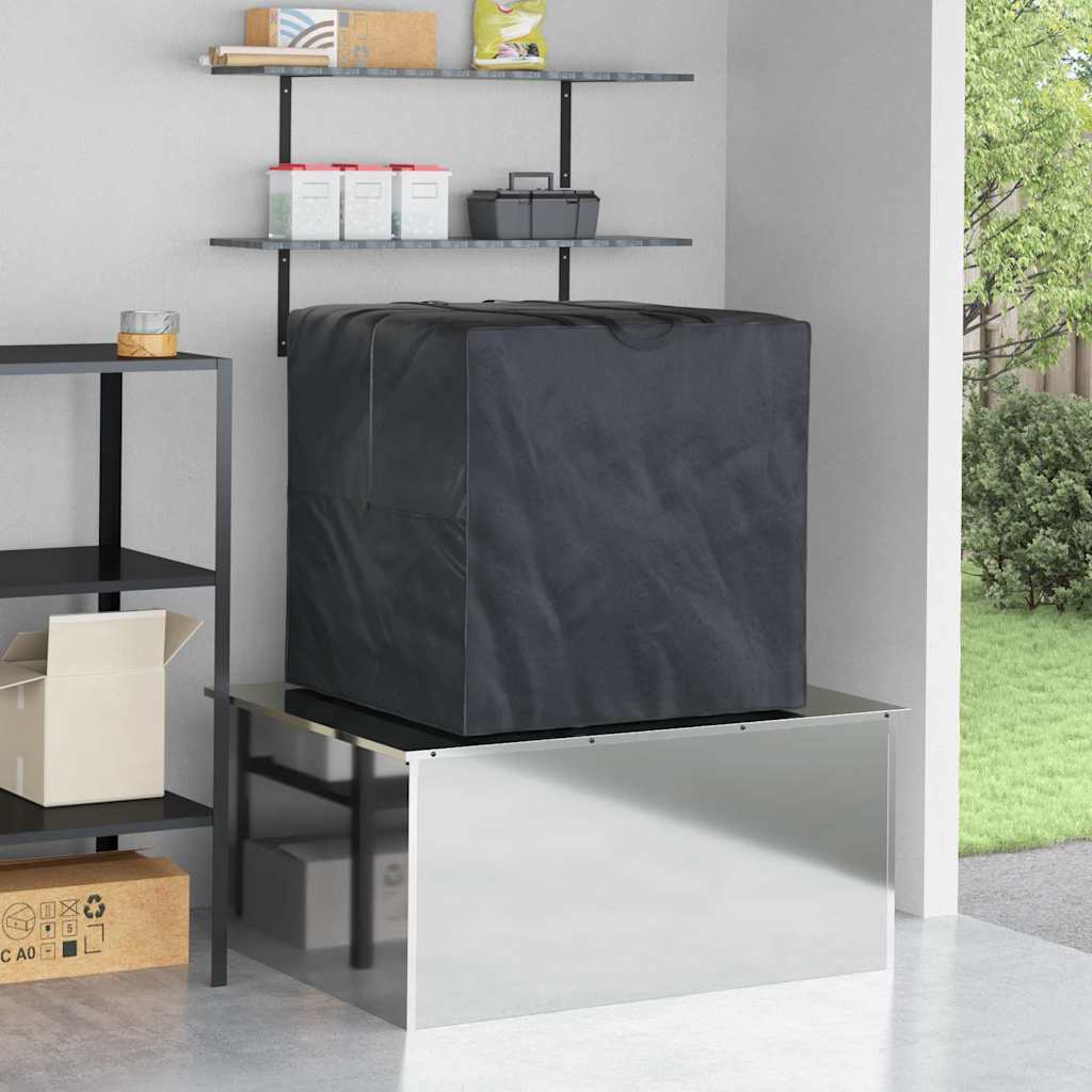 Udendørs Opbevaringspose Sort 90 x 90 x 90 cm 420D stof