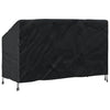Havebænkkappe Sort 165 x 70 x 65 / 94 cm 210D stof