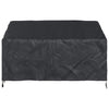 Havebænkkappe Sort 165 x 70 x 65 / 94 cm 210D stof