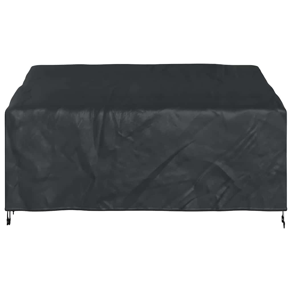 Havebænkkappe Sort 175 x 85 x 65 / 94 cm 420D stof