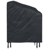 Havebænkkappe Sort 185 x 85 x 65 / 94 cm 600D stof