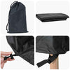 Havebænkkappe Sort 160 x 100 x 61 / 89 cm 210D stof