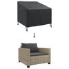 Have Stolovertræk Sort 90 x 90 x 50 / 75 cm 600D stof