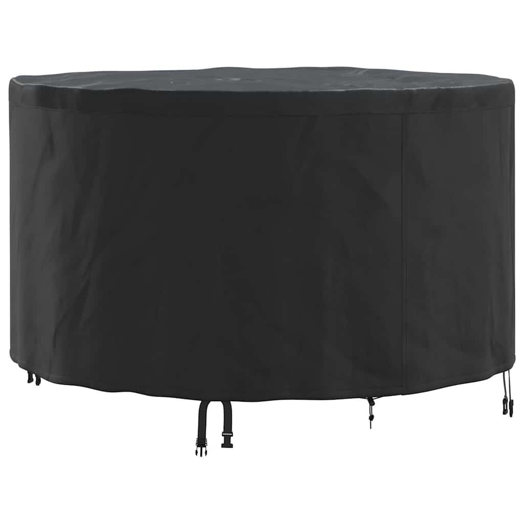 Overtræk til havemøbler Sort 102 x 102 x 71 cm 600D stof