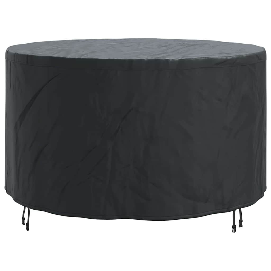 Overtræk til havemøbler Sort 157 x 157 x 71 cm 210D stof