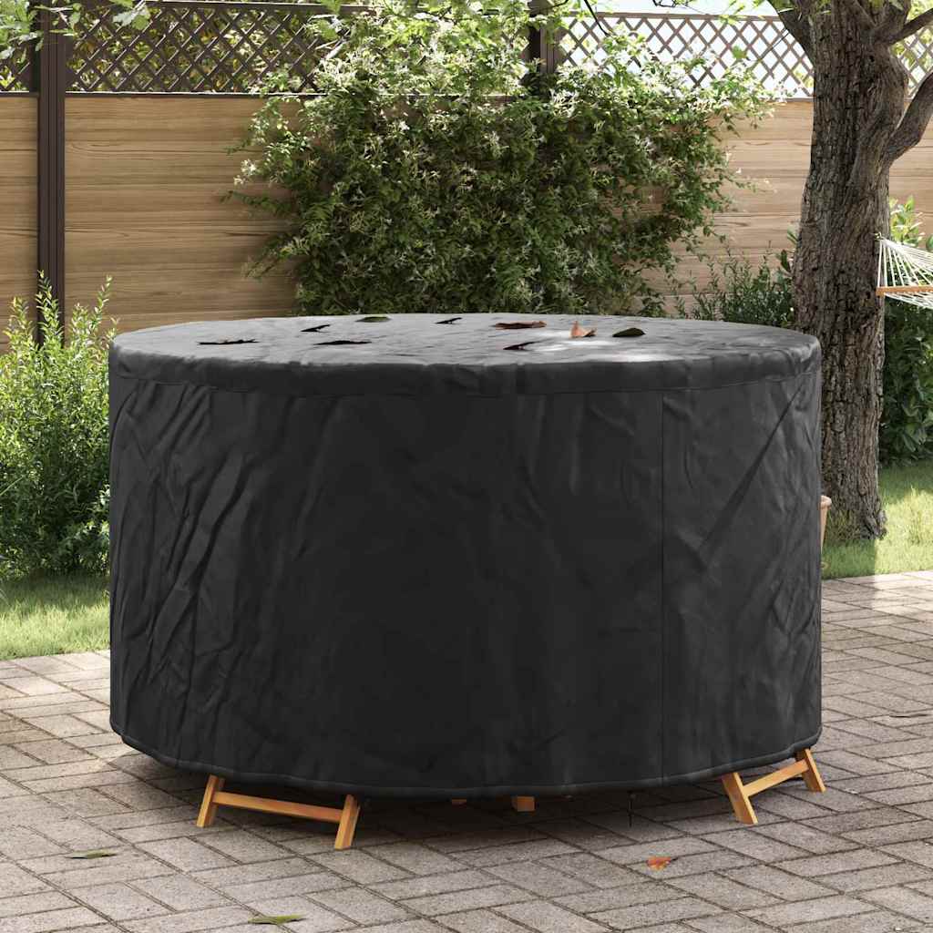 Overtræk til havemøbler Sort 157 x 157 x 71 cm 600D stof