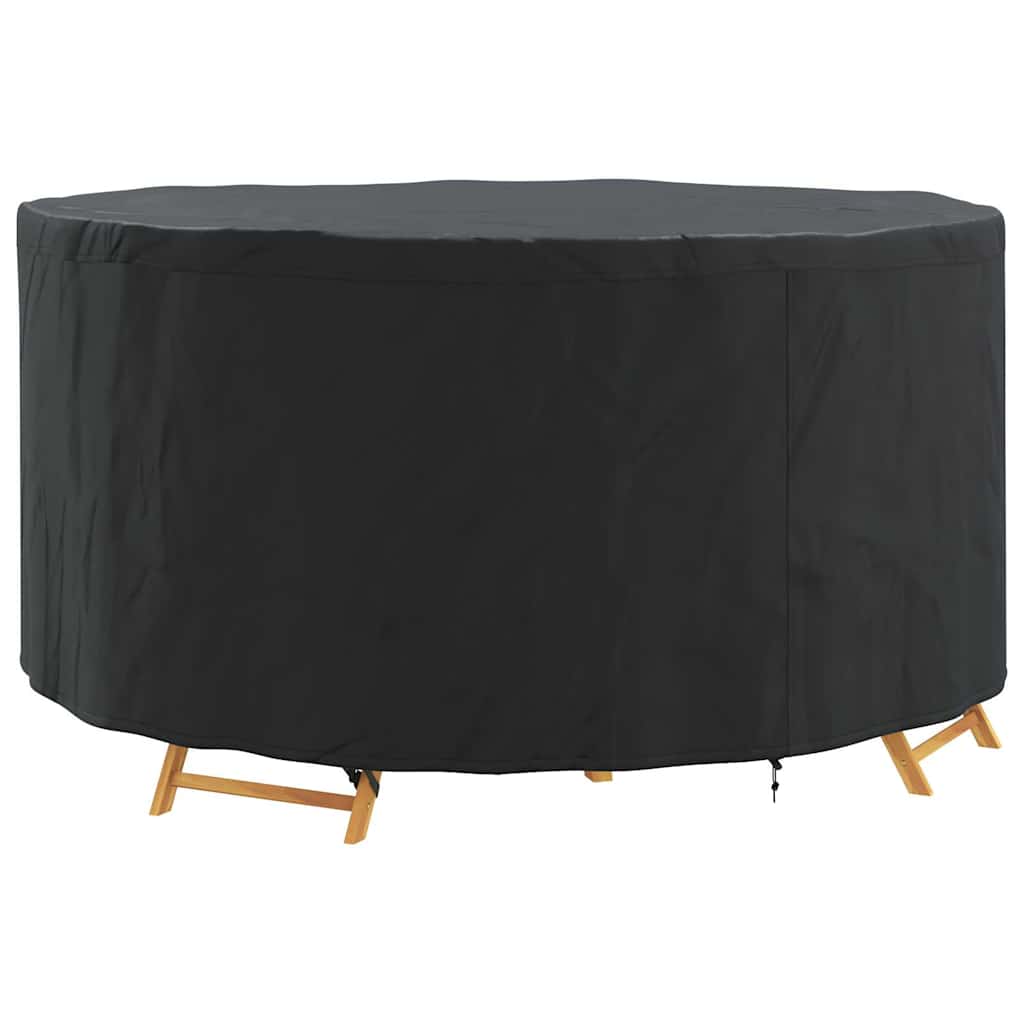 Overtræk til havemøbler Sort 182 x 182 x 85 cm 420D stof