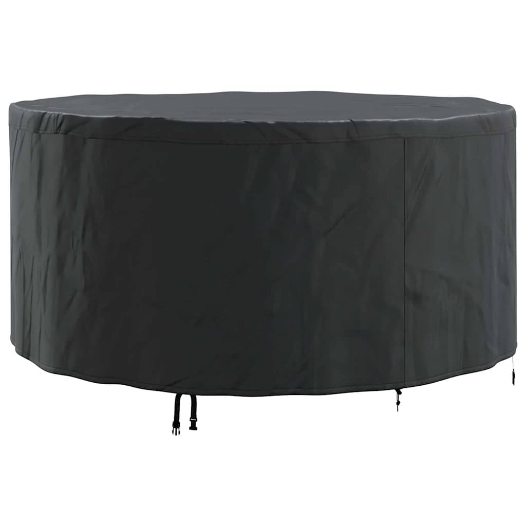 Overtræk til havemøbler Sort 182 x 182 x 85 cm 600D stof