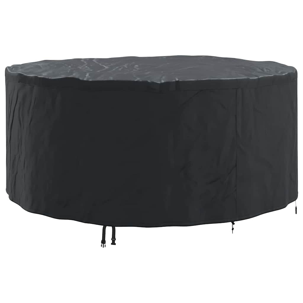 Overtræk til havemøbler Sort 200 x 200 x 85 cm 600D stof