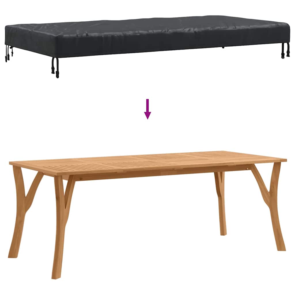 Overtræk til havemøbler 182 x 82 x 15 cm 210D Oxford Stof