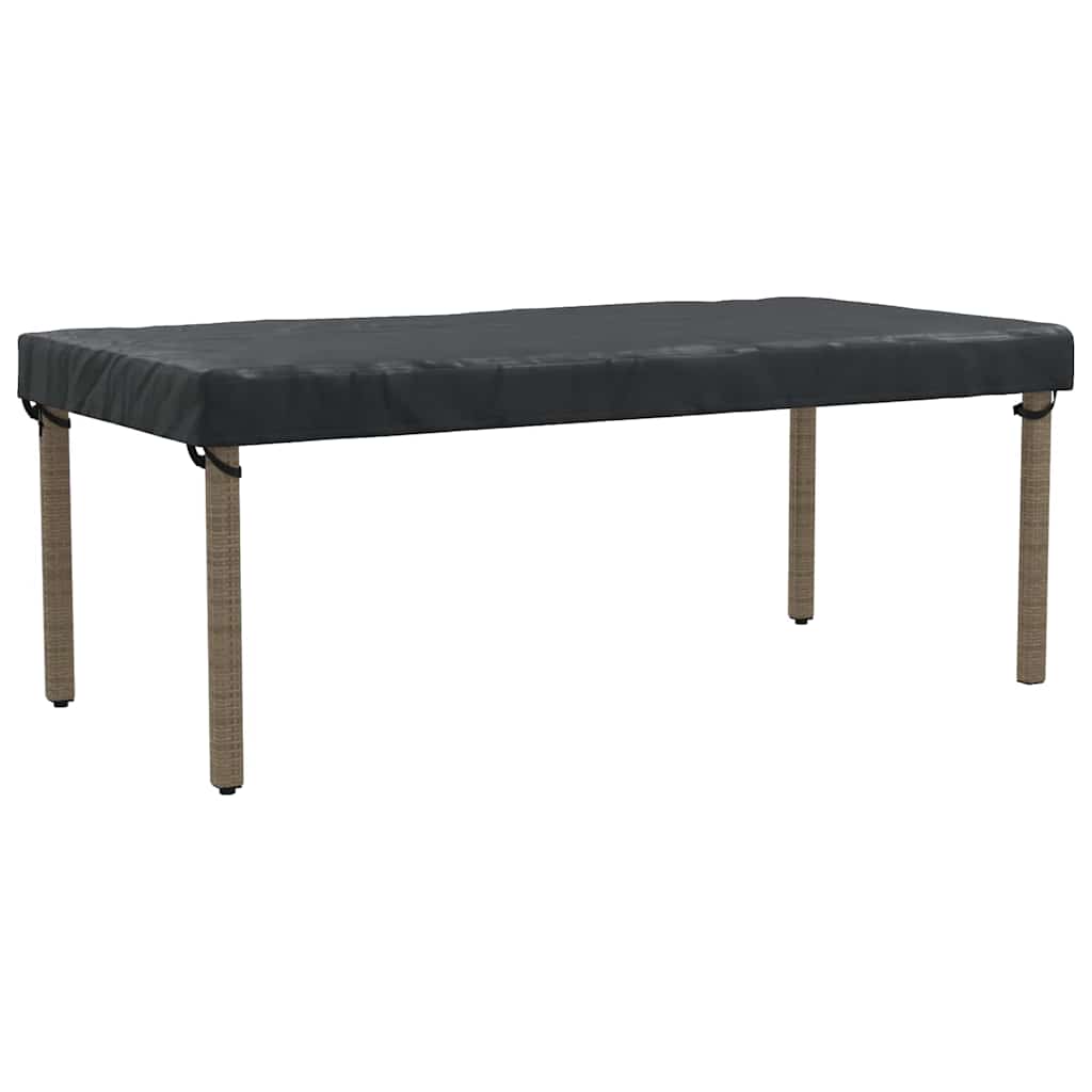 Overtræk til havemøbler 202 x 102 x 15 cm 420D Oxford Stof