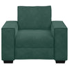 sofastol 60 cm fløjl lysegrøn