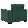 sofastol 60 cm fløjl lysegrøn