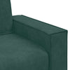 sofastol 60 cm fløjl lysegrøn