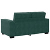 2-personers sofa 120 cm fløjl mørkegrøn