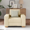 sofastol 60 cm stof cremefarvet