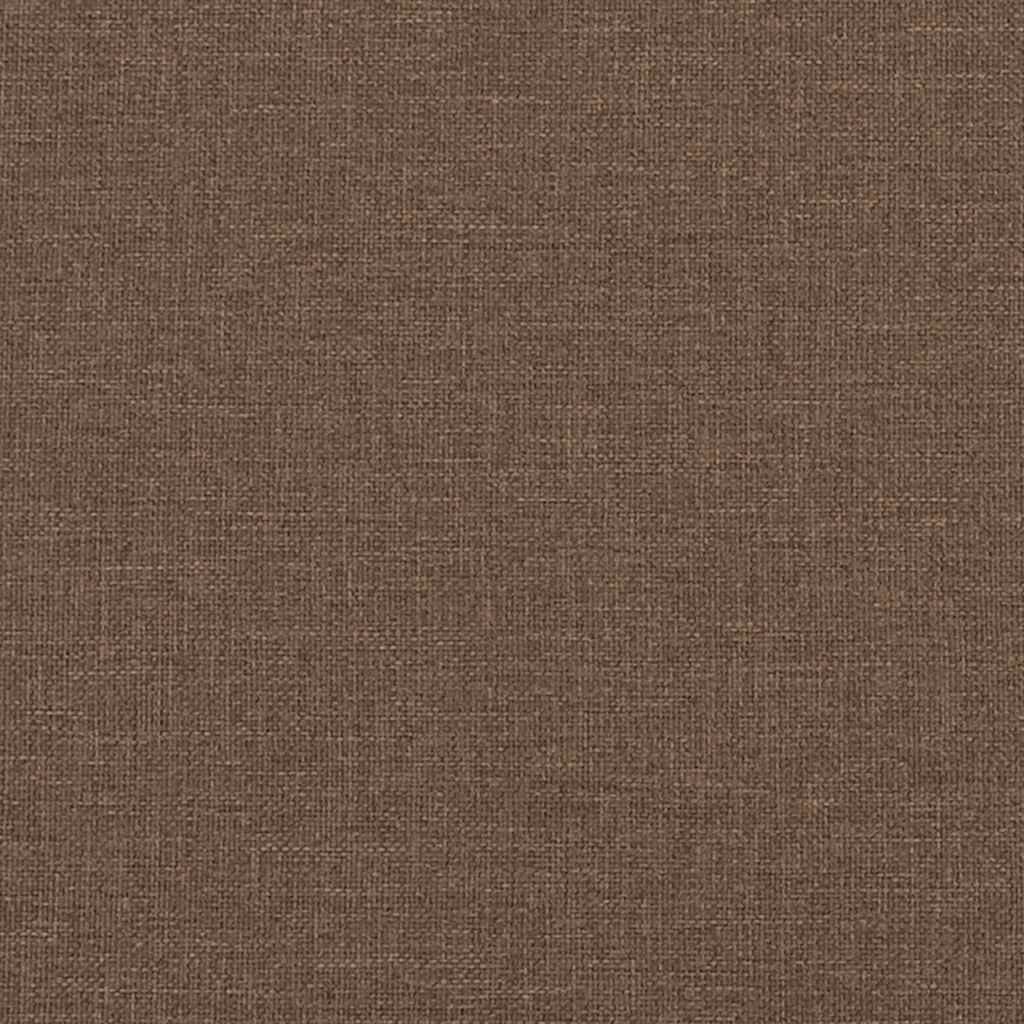 elskovssofa 140 cm stof brun