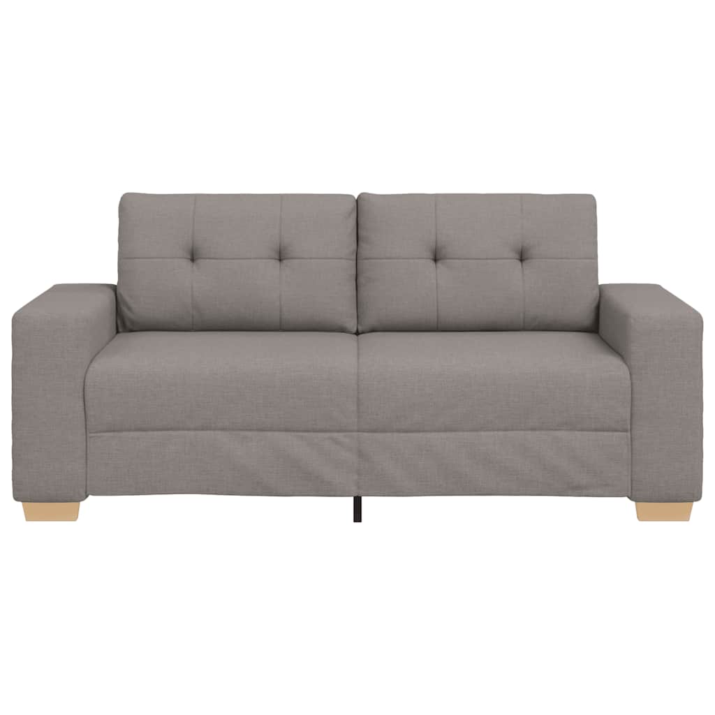 elskovssofa 140 cm stof gråbrun