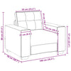 sofastol 60 cm fløjl vinrød