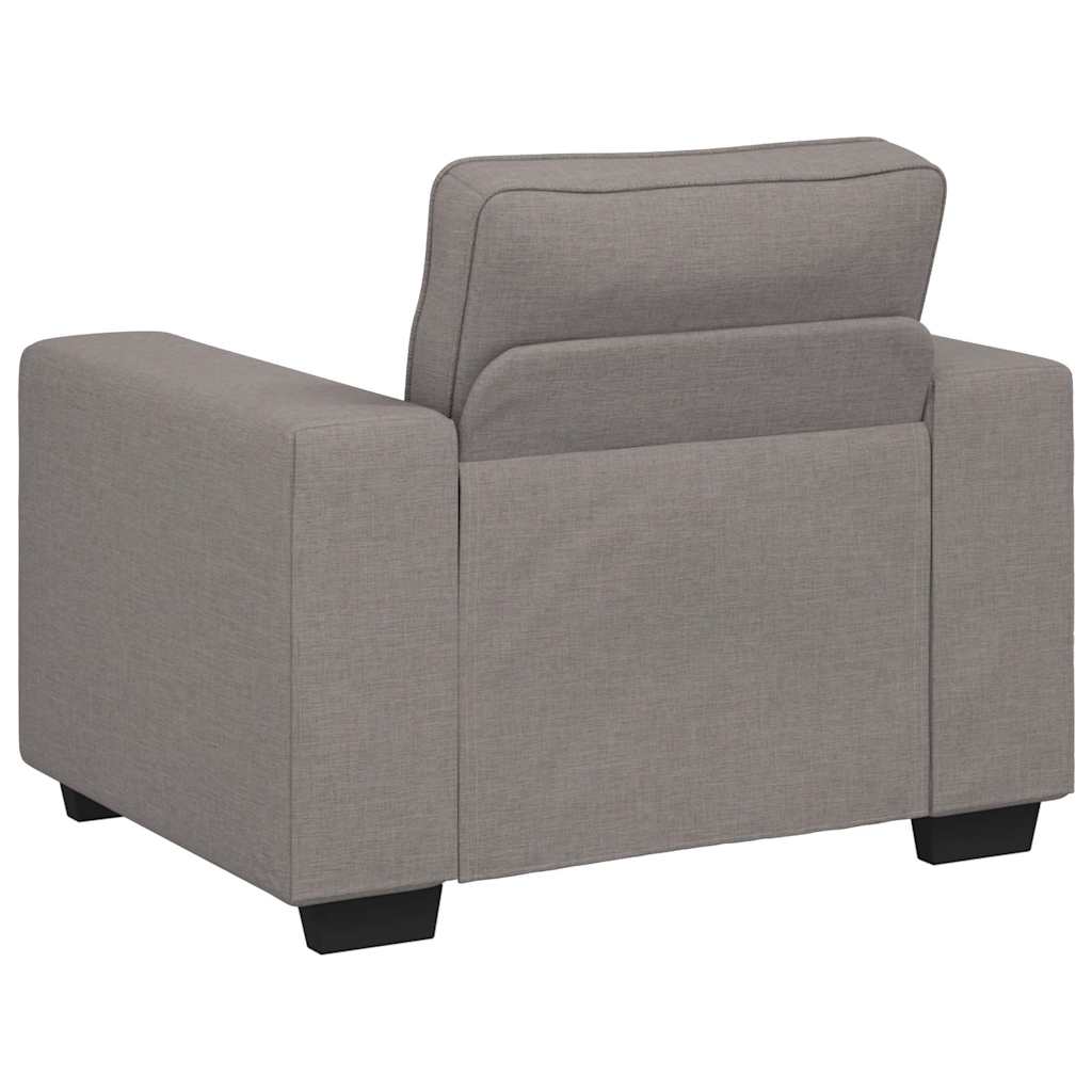 lænestol 60 cm stof gråbrun