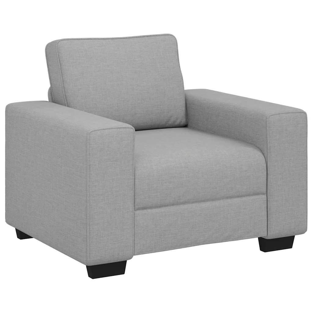 sofastol 55 cm stof skygrå