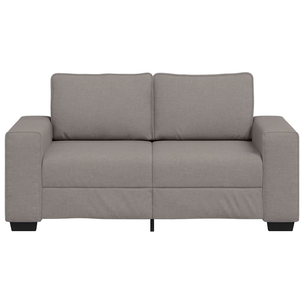 2-personers sofa 120 cm stof gråbrun
