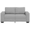 2-personers sofa 120 cm stof skygrå