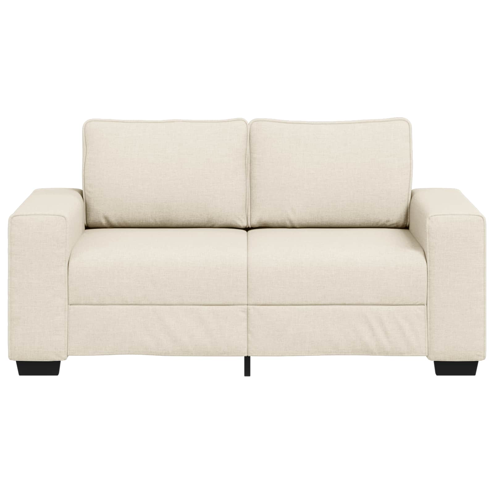 | Sofa | med pude med pude Beige 160 x 77 x 82 cm Linned