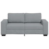 2-personers sofa 140 cm stof lysegrå