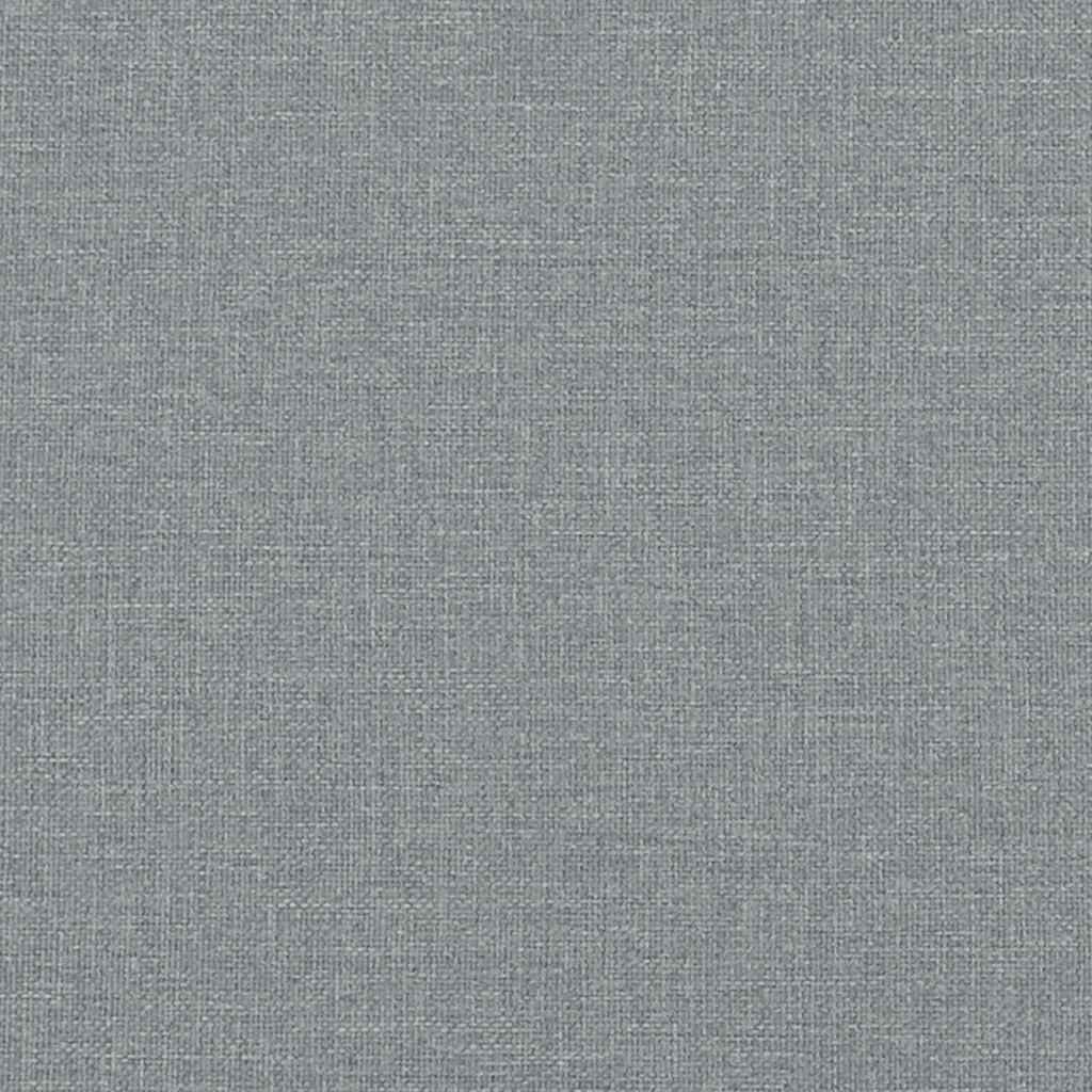 2-personers sofa 140 cm stof lysegrå