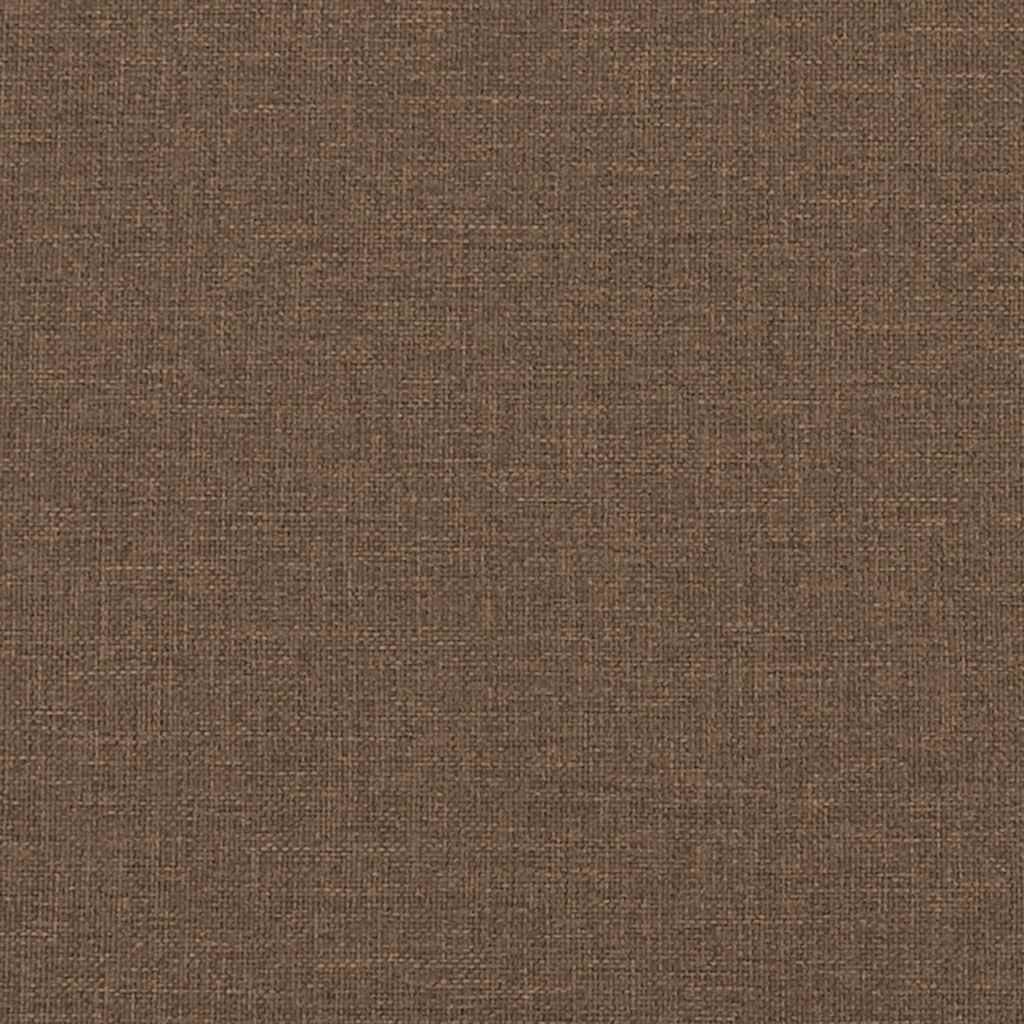 3-personers sofa 180 cm stof brun