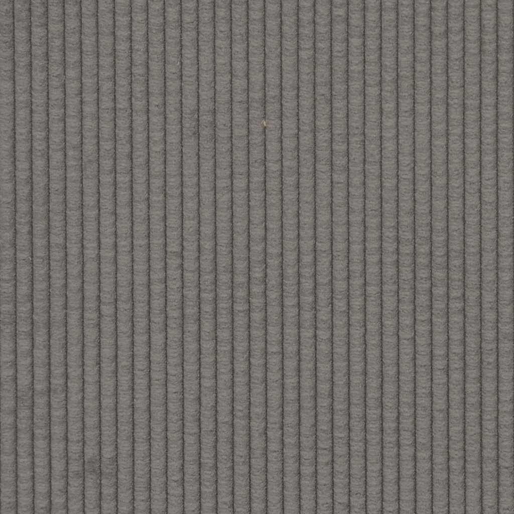 elskovssofa 120 cm fløjlsstof lysegrå