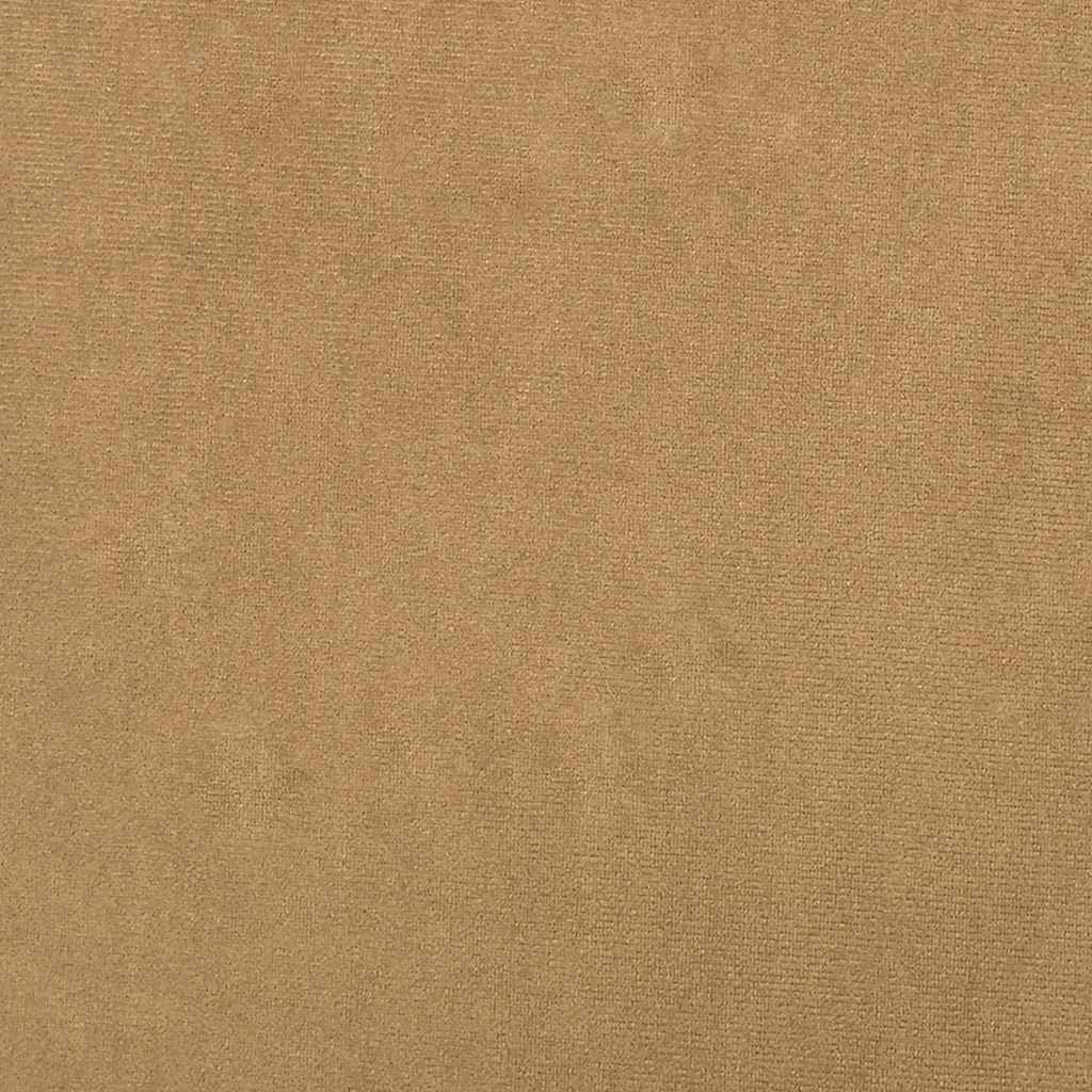 3-personers sofa 178 cm fløjl brun