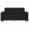 2-personers sofa 140 cm stof sort