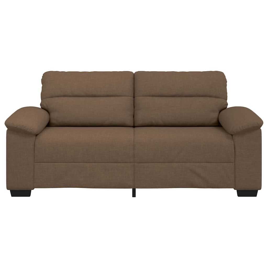 2-personers sofa 140 cm stof brun