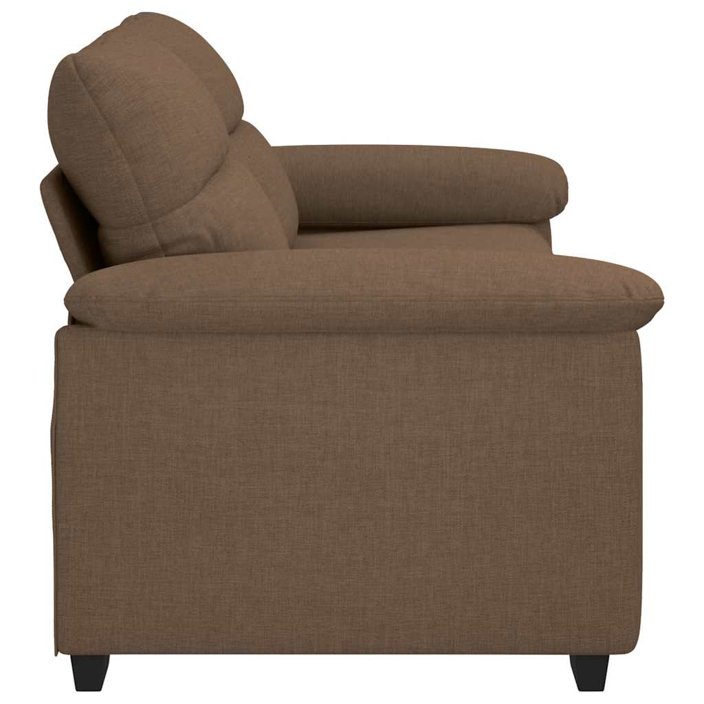 2-personers sofa 140 cm stof brun