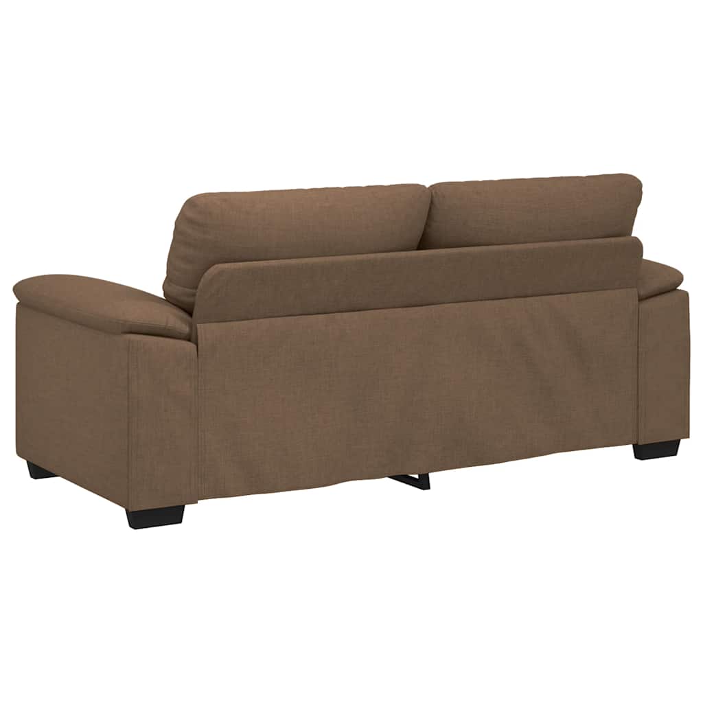 2-personers sofa 140 cm stof brun