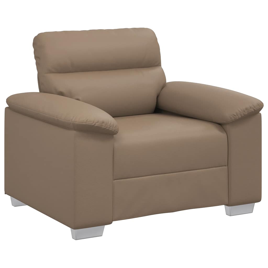 lænestol 60 cm kunstlæder Cappuccino