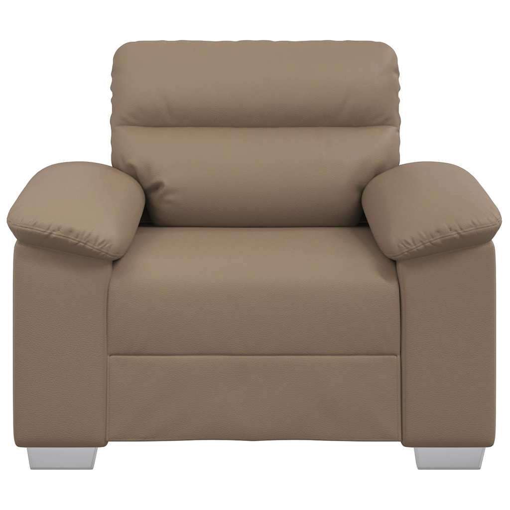 lænestol 60 cm kunstlæder Cappuccino